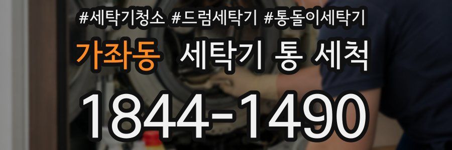 가좌동 세탁기 통 세척