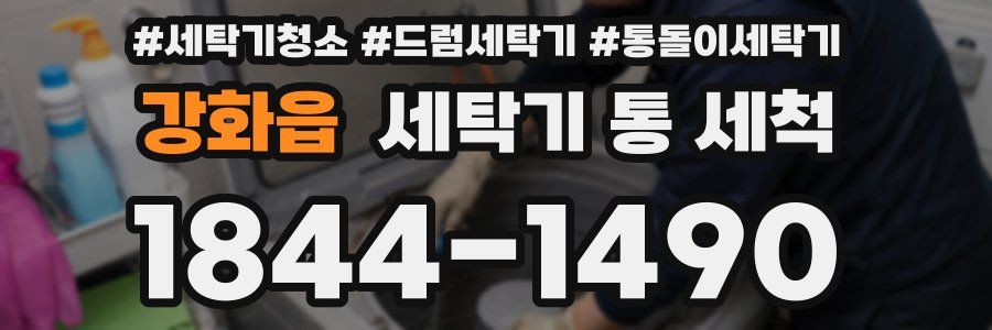 강화읍 세탁기 통 세척