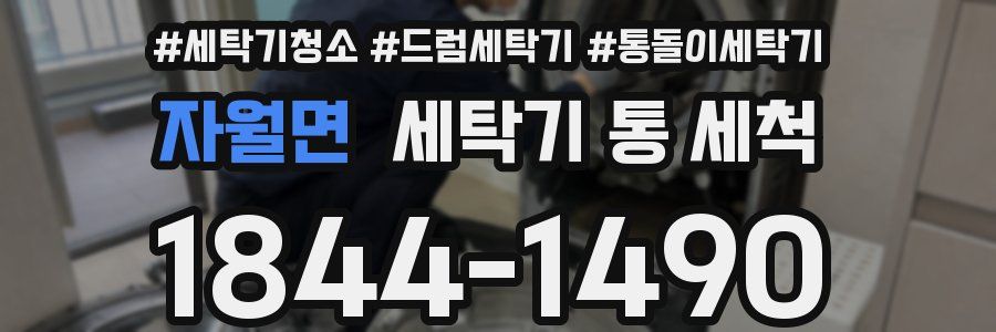자월면 세탁기 통 세척
