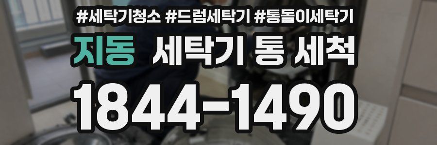 지동 세탁기 통 세척