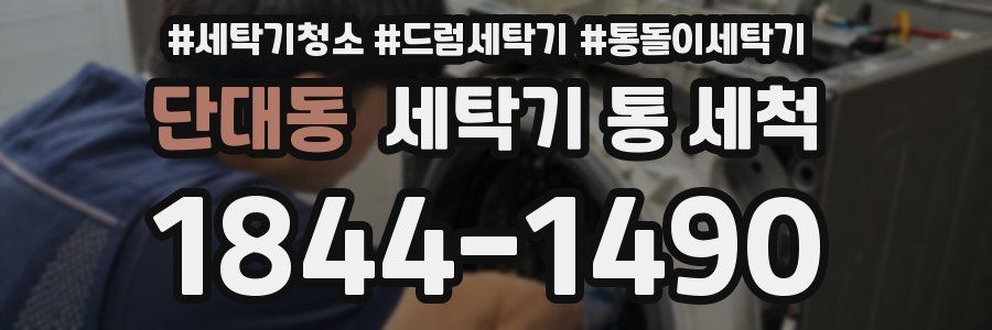 단대동 세탁기 통 세척