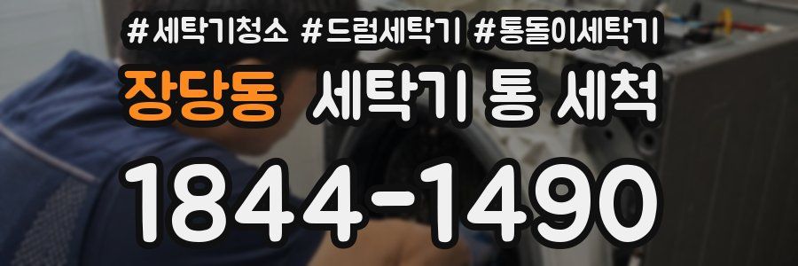 장당동 세탁기 통 세척