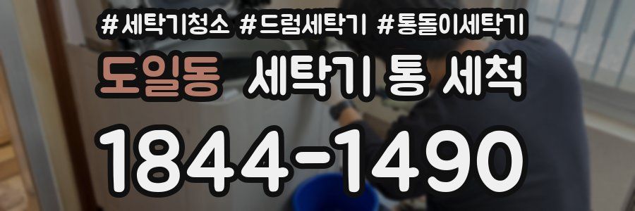 도일동 세탁기 통 세척