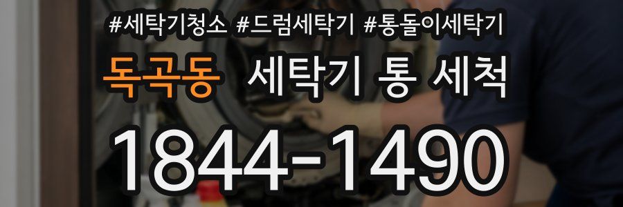 독곡동 세탁기 통 세척