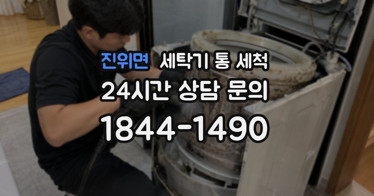 진위면 세탁기 통 세척