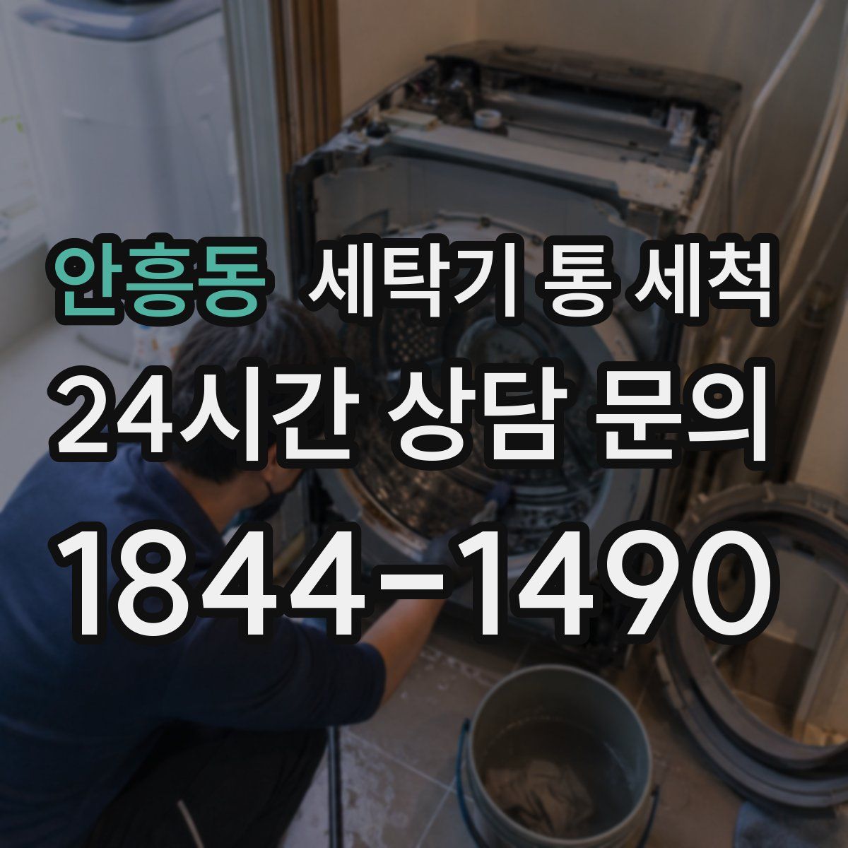 안흥동 세탁기 통 세척