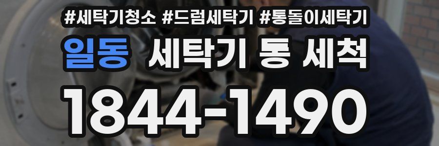 일동 세탁기 통 세척