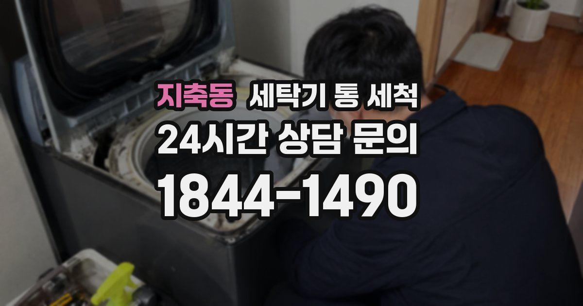 지축동 세탁기 통 세척