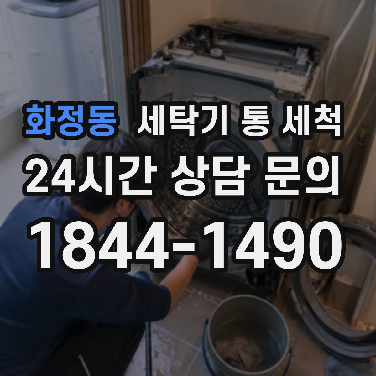 화정동 세탁기 통 세척