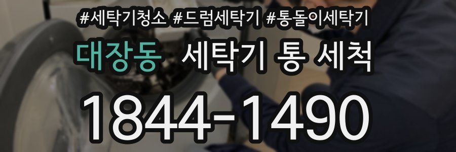 대장동 세탁기 통 세척
