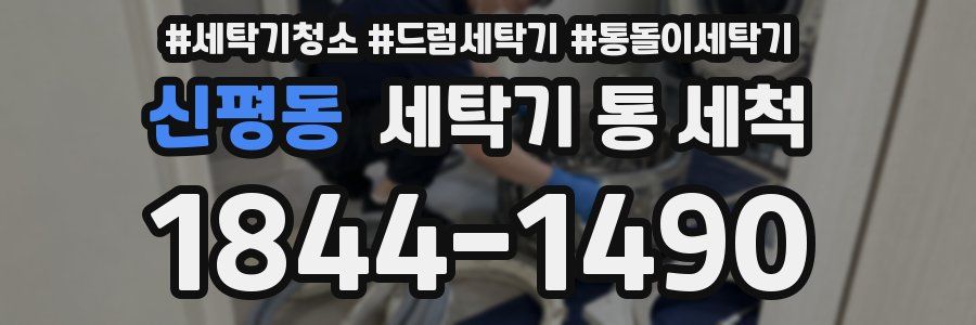 신평동 세탁기 통 세척