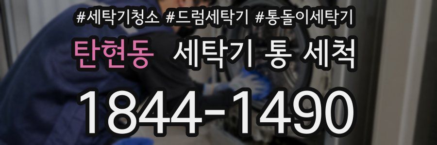탄현동 세탁기 통 세척