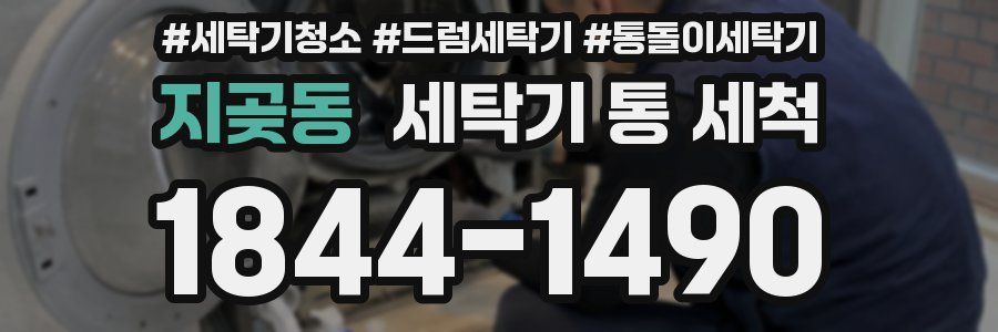 지곶동 세탁기 통 세척