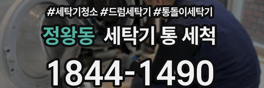 정왕동 세탁기 통 세척