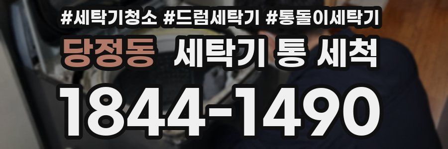당정동 세탁기 통 세척
