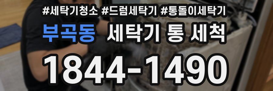 부곡동 세탁기 통 세척