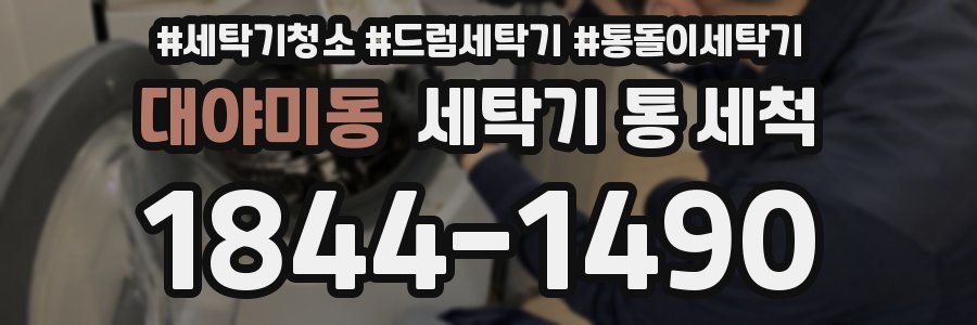 대야미동 세탁기 통 세척