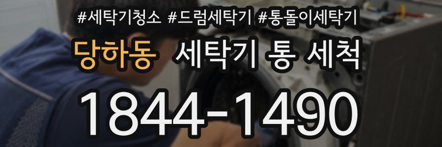 당하동 세탁기 통 세척