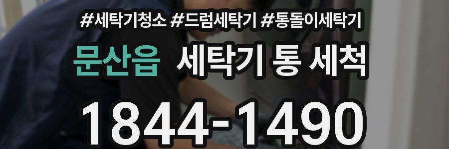 문산읍 세탁기 통 세척