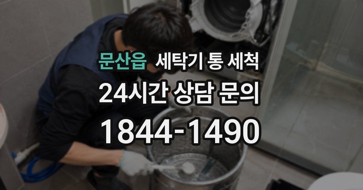 문산읍 세탁기 통 세척