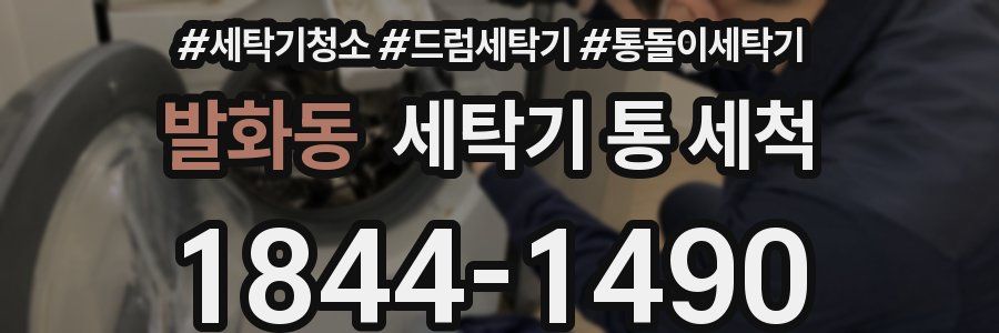발화동 세탁기 통 세척