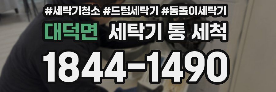 대덕면 세탁기 통 세척
