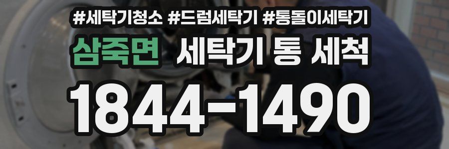 삼죽면 세탁기 통 세척