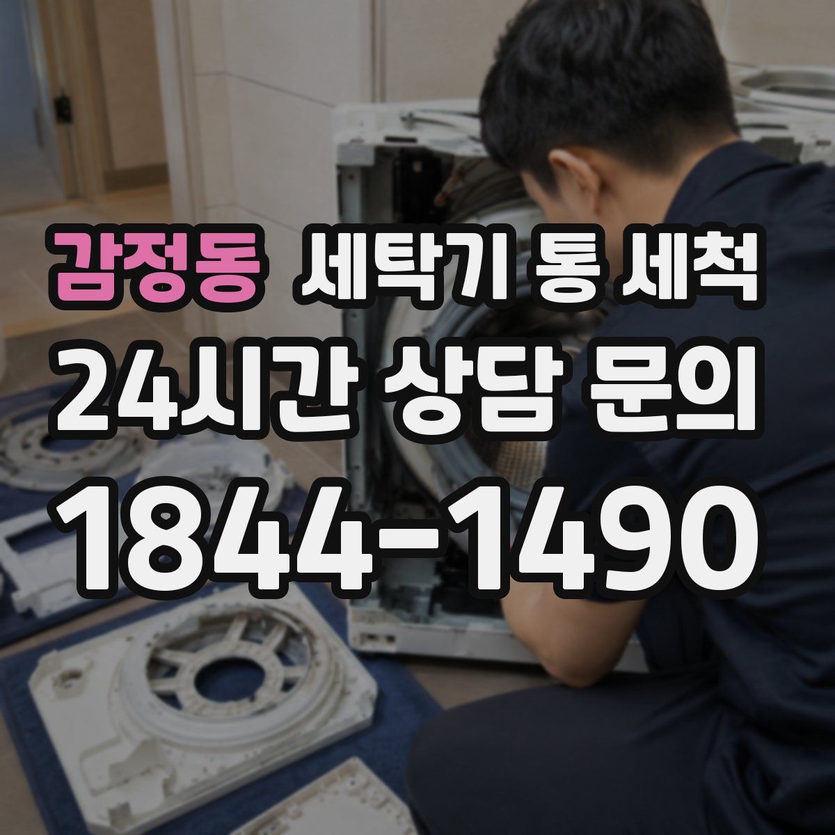 감정동 세탁기 통 세척