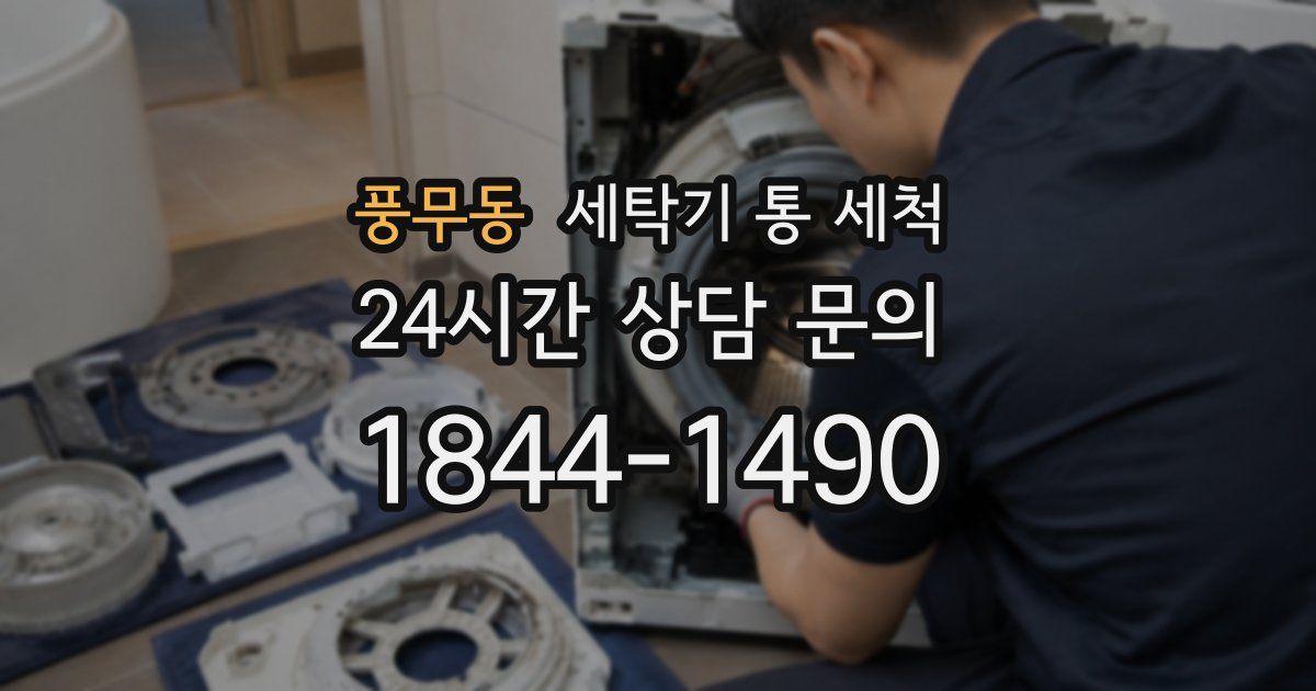 풍무동 세탁기 통 세척