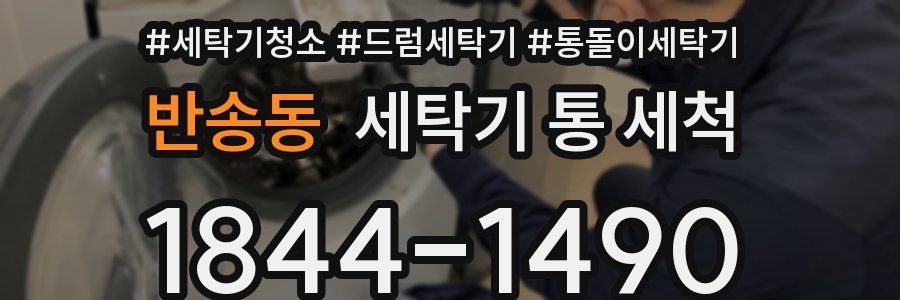 반송동 세탁기 통 세척