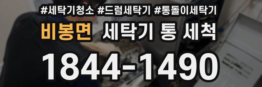 비봉면 세탁기 통 세척