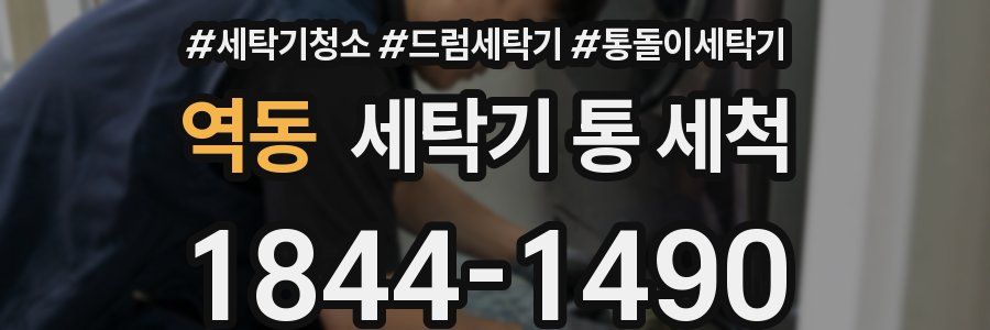 역동 세탁기 통 세척