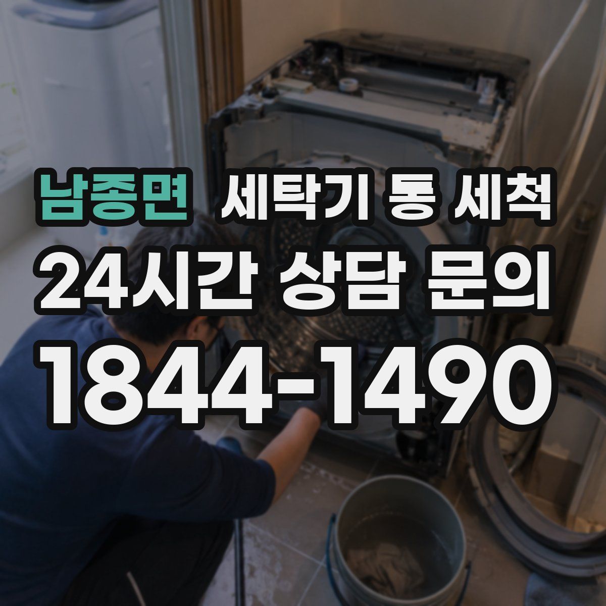 남종면 세탁기 통 세척