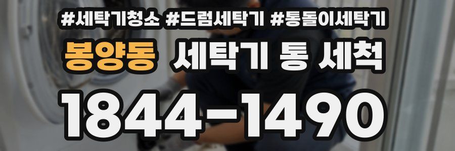봉양동 세탁기 통 세척