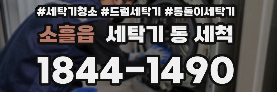 소흘읍 세탁기 통 세척
