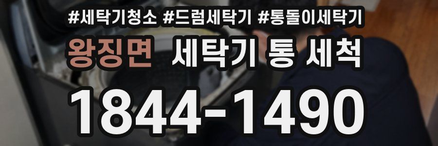 왕징면 세탁기 통 세척