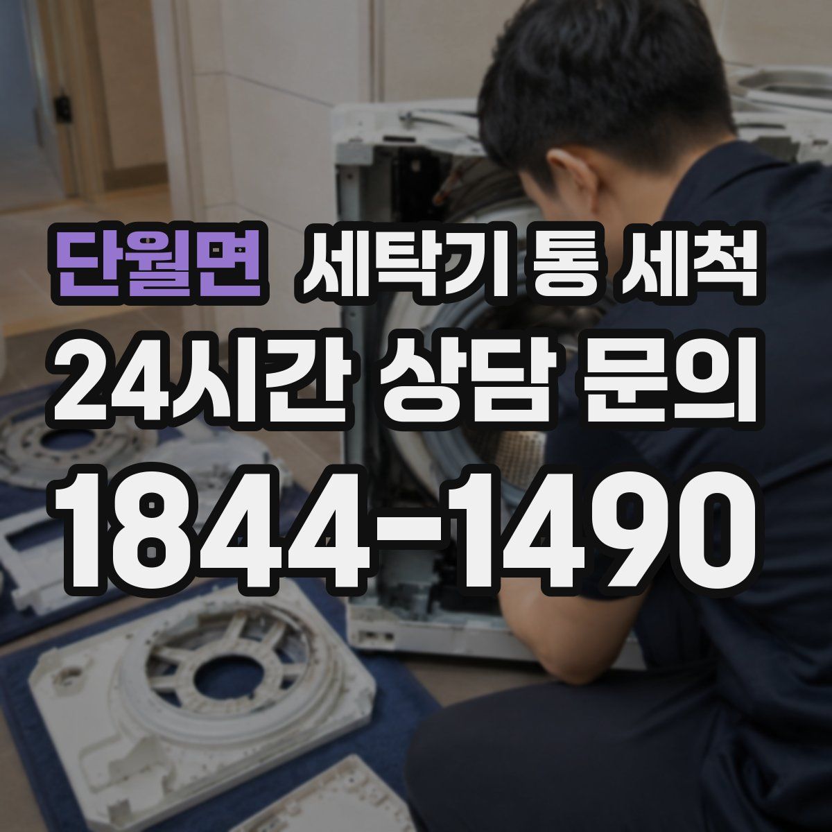 단월면 세탁기 통 세척