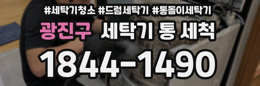 광진구 세탁기 통 세척