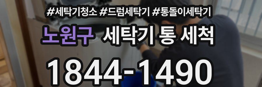 노원구 세탁기 통 세척