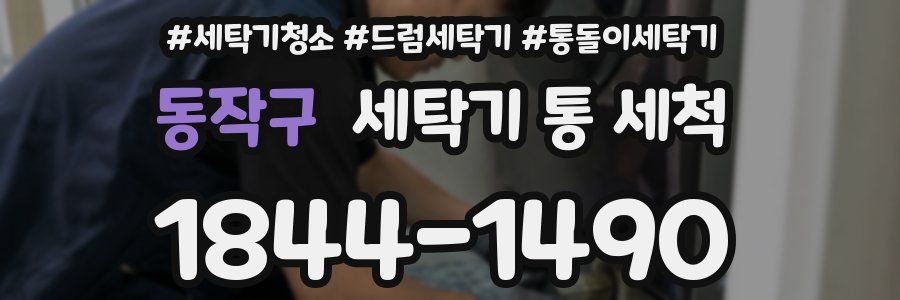 동작구 세탁기 통 세척