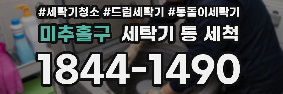 미추홀구 세탁기 통 세척