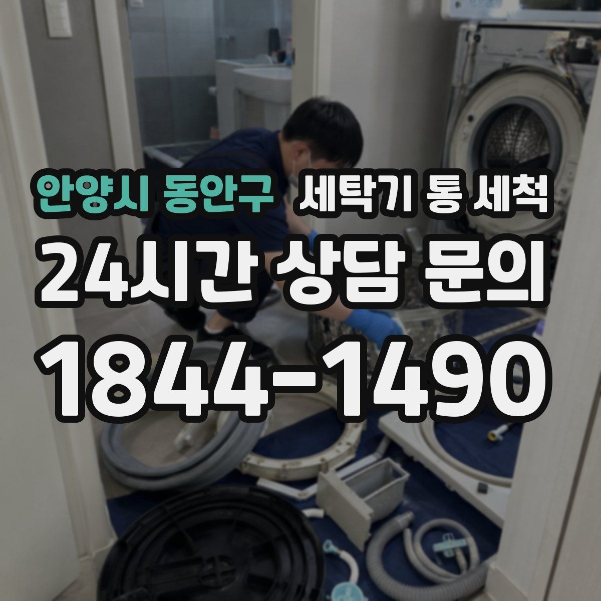 안양시 동안구 세탁기 통 세척