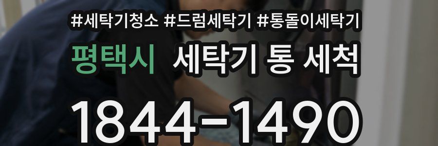 평택시 세탁기 통 세척