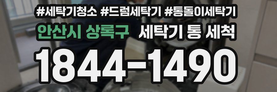 안산시 상록구 세탁기 통 세척
