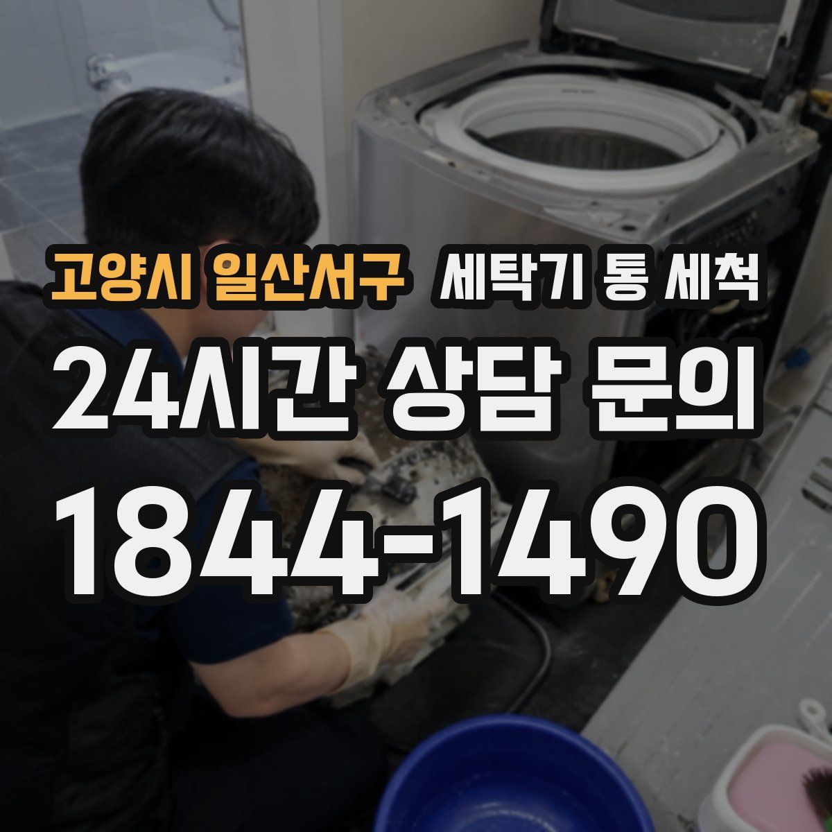 고양시 일산서구 세탁기 통 세척