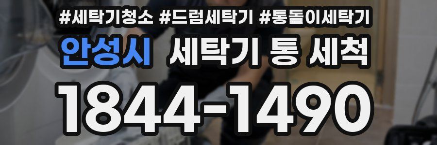 안성시 세탁기 통 세척