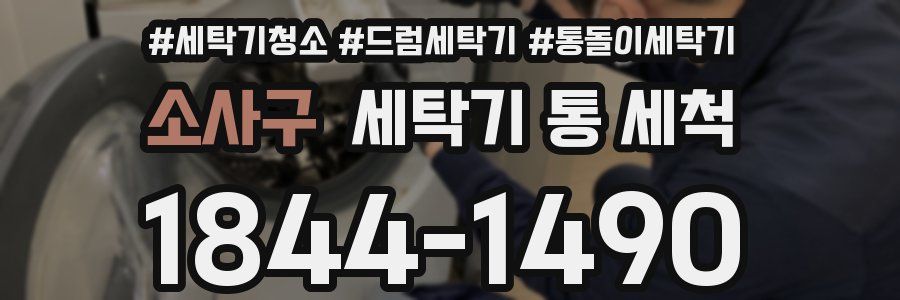 소사구 세탁기 통 세척