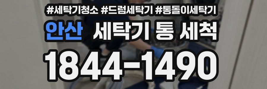 안산 세탁기 통 세척
