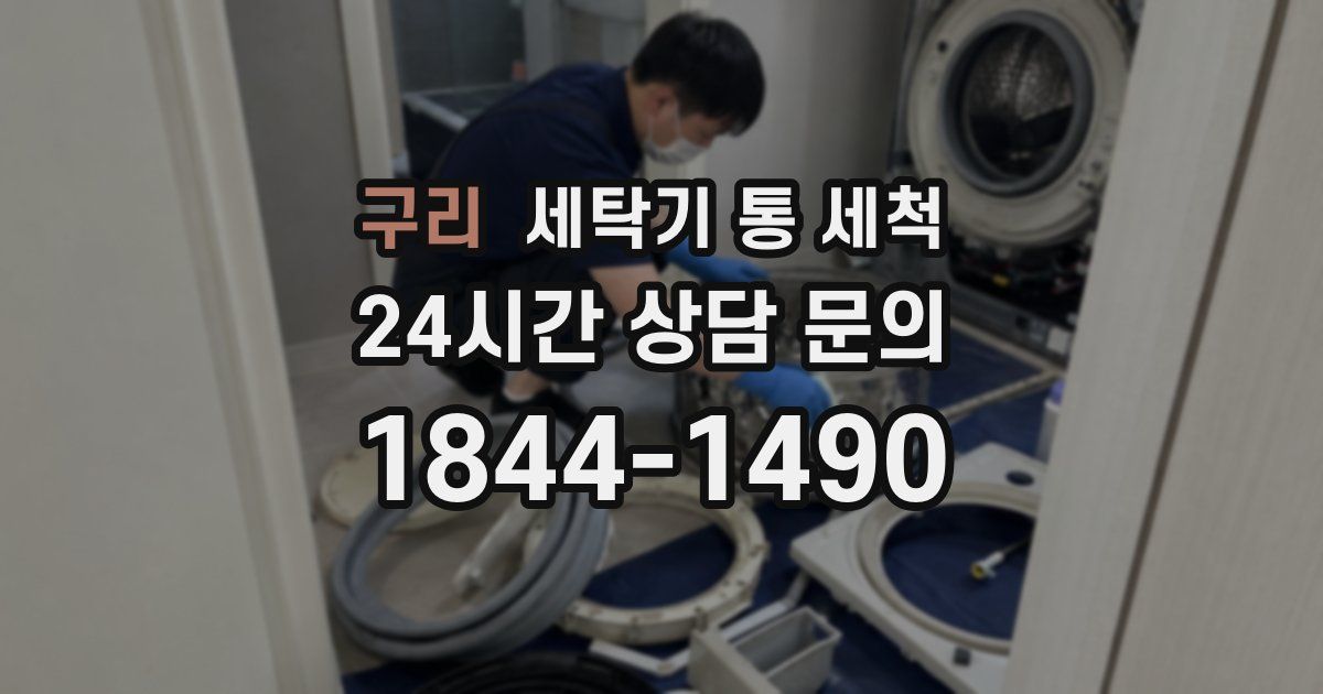 구리 세탁기 통 세척