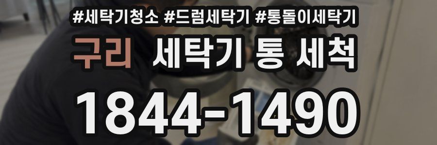 구리 세탁기 통 세척